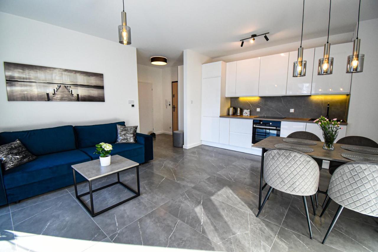 Apartament Villa Park Przy Plazy Z Widokiem Na Jezioro, Taras 50 M2 Ostróda Esterno foto