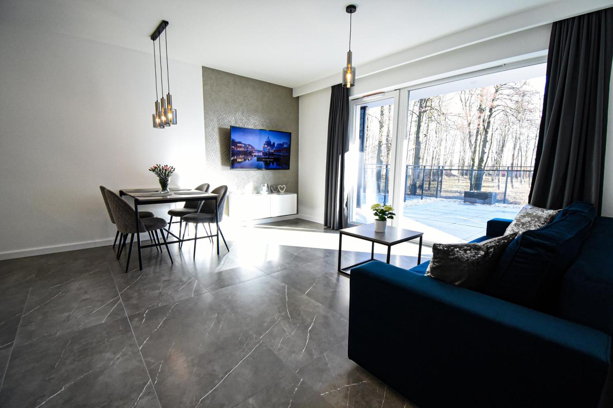 Apartament Villa Park Przy Plazy Z Widokiem Na Jezioro, Taras 50 M2 Ostróda Esterno foto